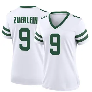 New York Jets Women's Greg Zuerlein Game Legacy Jersey - White