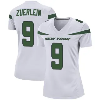 New York Jets Women's Greg Zuerlein Game Spotlight Jersey - White