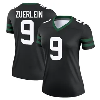 New York Jets Women's Greg Zuerlein Legend Legacy Jersey - Black