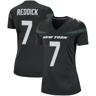 New York Jets Women's Haason Reddick Game Stealth Jersey - Black