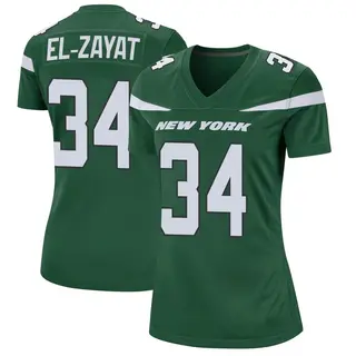 New York Jets Women's Hamze El-Zayat Game Gotham Jersey - Green