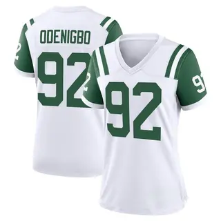 New York Jets Women's Ifeadi Odenigbo Game Classic Alternate Jersey - White