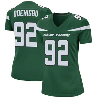 New York Jets Women's Ifeadi Odenigbo Game Gotham Jersey - Green