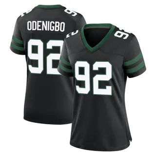 New York Jets Women's Ifeadi Odenigbo Game Legacy Alternate Jersey - Black