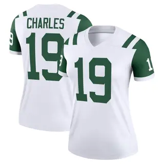 New York Jets Women's Irvin Charles Legend Classic Alternate Jersey - White