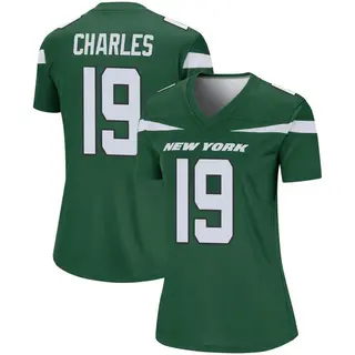 New York Jets Women's Irvin Charles Legend Gotham Player Jersey - Green