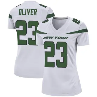 New York Jets Women's Isaiah Oliver Game Spotlight Jersey - White