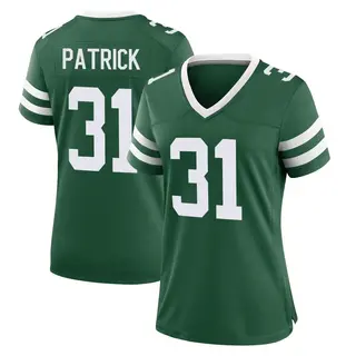 New York Jets Women's Jacques Patrick Game Legacy Jersey - Green