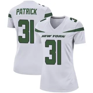 New York Jets Women's Jacques Patrick Game Spotlight Jersey - White