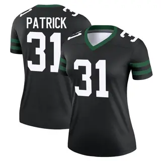 New York Jets Women's Jacques Patrick Legend Legacy Jersey - Black