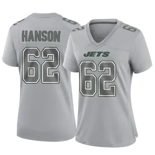 New York Jets Women's Jake Hanson Game Atmosphere Fashion Jersey - Gray