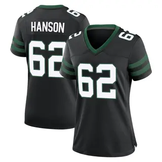 New York Jets Women's Jake Hanson Game Legacy Alternate Jersey - Black