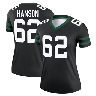 New York Jets Women's Jake Hanson Legend Legacy Jersey - Black