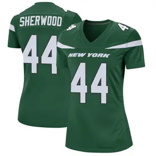 New York Jets Women's Jamien Sherwood Game Gotham Jersey - Green