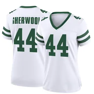 New York Jets Women's Jamien Sherwood Game Legacy Jersey - White