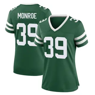 New York Jets Women's Jarius Monroe Game Legacy Jersey - Green