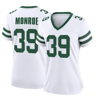 New York Jets Women's Jarius Monroe Game Legacy Jersey - White