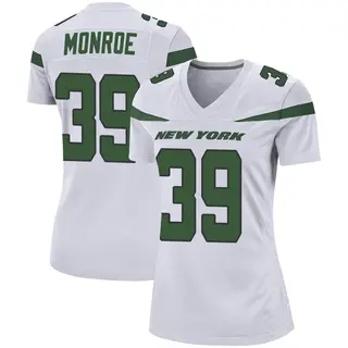 New York Jets Women's Jarius Monroe Game Spotlight Jersey - White