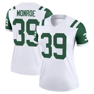 New York Jets Women's Jarius Monroe Legend Classic Alternate Jersey - White