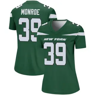 New York Jets Women's Jarius Monroe Legend Gotham Player Jersey - Green