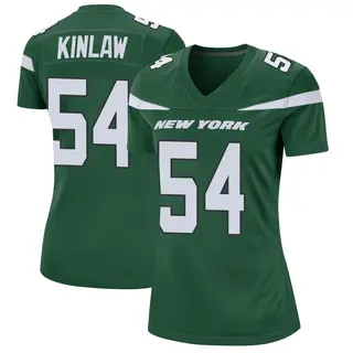 New York Jets Women's Javon Kinlaw Game Gotham Jersey - Green