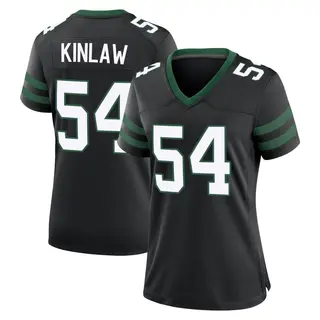 New York Jets Women's Javon Kinlaw Game Legacy Alternate Jersey - Black