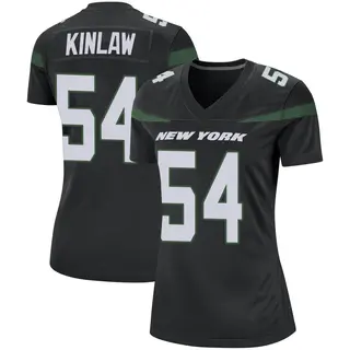 New York Jets Women's Javon Kinlaw Game Stealth Jersey - Black