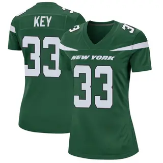 New York Jets Women's Jaylen Key Game Gotham Jersey - Green