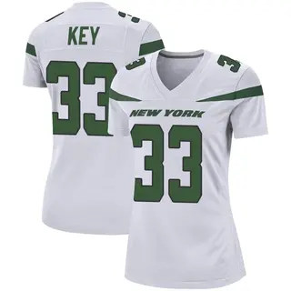 New York Jets Women's Jaylen Key Game Spotlight Jersey - White