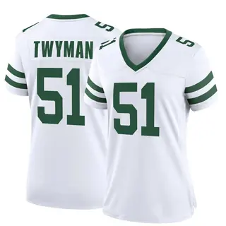 New York Jets Women's Jaylen Twyman Game Legacy Jersey - White