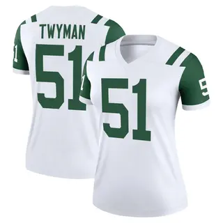 New York Jets Women's Jaylen Twyman Legend Classic Alternate Jersey - White