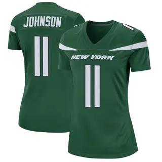 New York Jets Women's Jermaine Johnson Game Gotham Jersey - Green