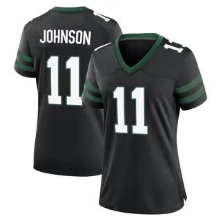 New York Jets Women's Jermaine Johnson Game Legacy Alternate Jersey - Black