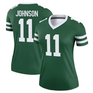 New York Jets Women's Jermaine Johnson Legend Legacy Jersey - Green