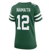 New York Jets Women's Joe Namath Game Legacy Jersey - Green