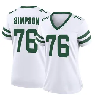 New York Jets Women's John Simpson Game Legacy Jersey - White