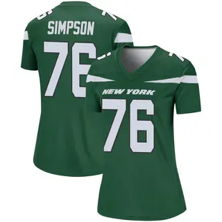 New York Jets Women's John Simpson Legend Gotham Player Jersey - Green