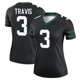 New York Jets Women's Jordan Travis Legend Legacy Jersey - Black