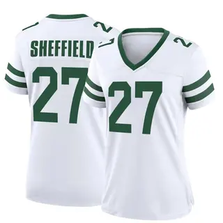 New York Jets Women's Kendall Sheffield Game Legacy Jersey - White