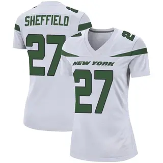 New York Jets Women's Kendall Sheffield Game Spotlight Jersey - White