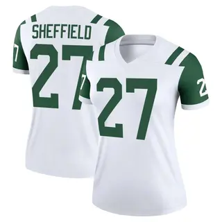 New York Jets Women's Kendall Sheffield Legend Classic Alternate Jersey - White