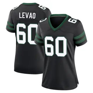 New York Jets Women's Kohl Levao Game Legacy Alternate Jersey - Black