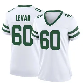 New York Jets Women's Kohl Levao Game Legacy Jersey - White