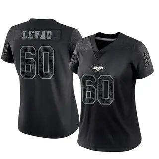 New York Jets Women's Kohl Levao Limited Reflective Jersey - Black