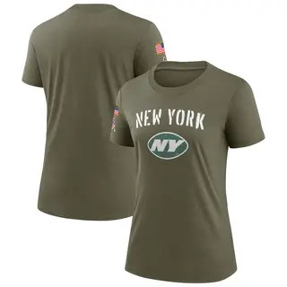 Nike Men's New York Jets Salute To Service Raglan T-Shirt - Macy's