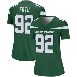 New York Jets Women's Leki Fotu Legend Gotham Player Jersey - Green