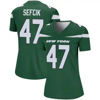 New York Jets Women's Lincoln Sefcik Legend Gotham Player Jersey - Green