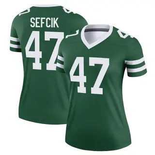 New York Jets Women's Lincoln Sefcik Legend Legacy Jersey - Green