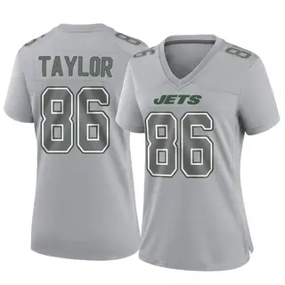 New York Jets Women's Malik Taylor Game Atmosphere Fashion Jersey - Gray