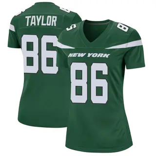 New York Jets Women's Malik Taylor Game Gotham Jersey - Green